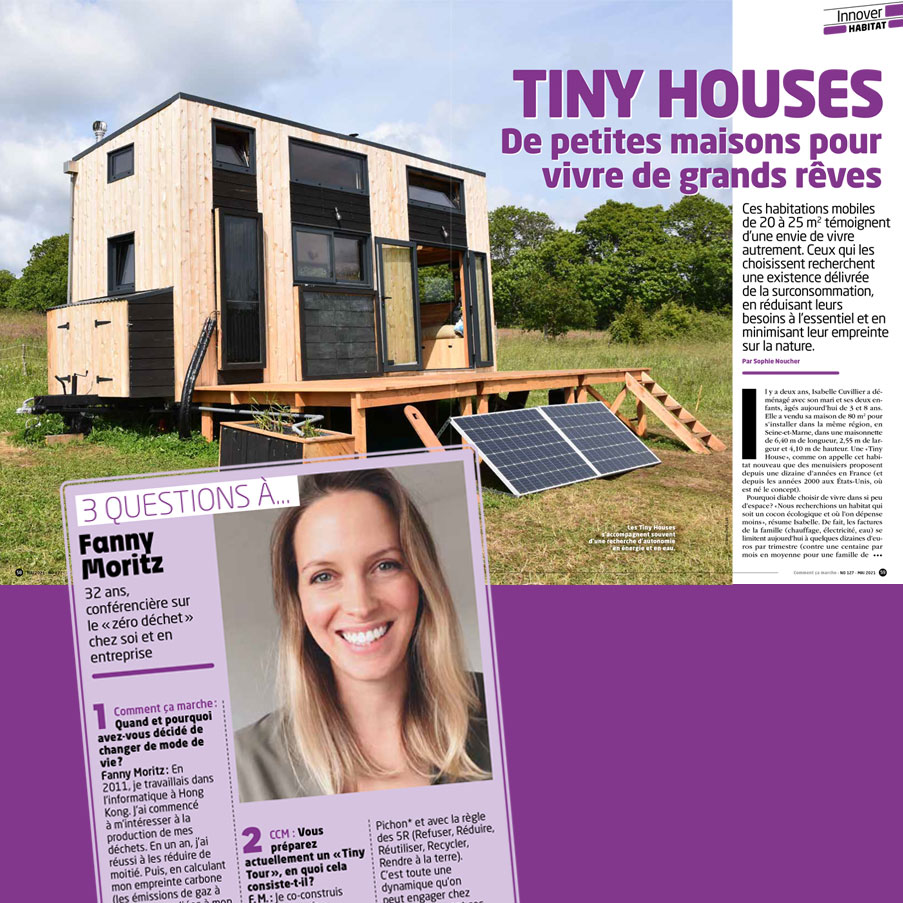 Tiny houses, de petites maisons pour vivre de grands rêves